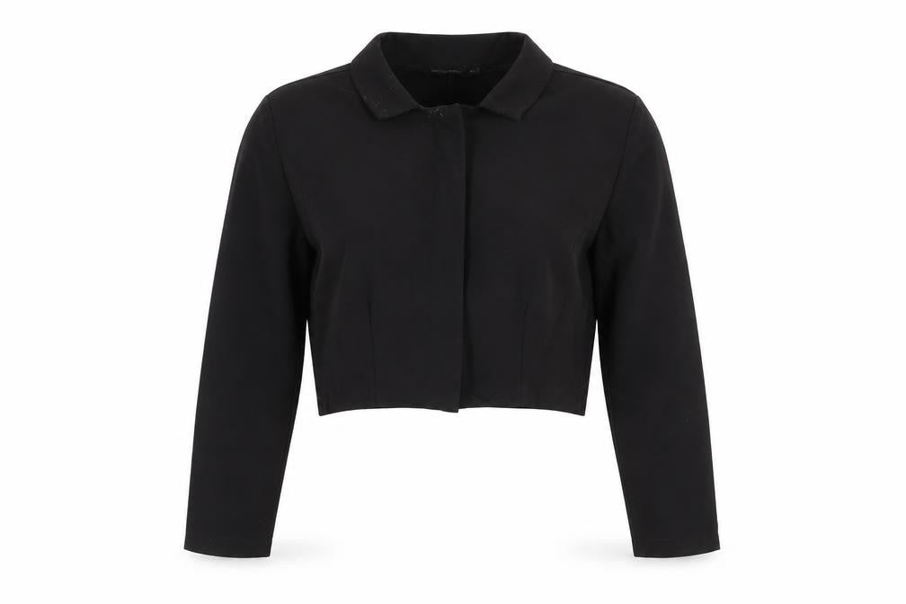 PRETTYLITTLETHING Womens Black Jacket Size 14