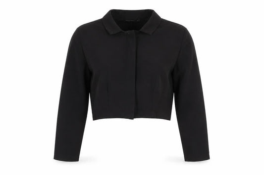 PRETTYLITTLETHING Womens Black Jacket Size 14