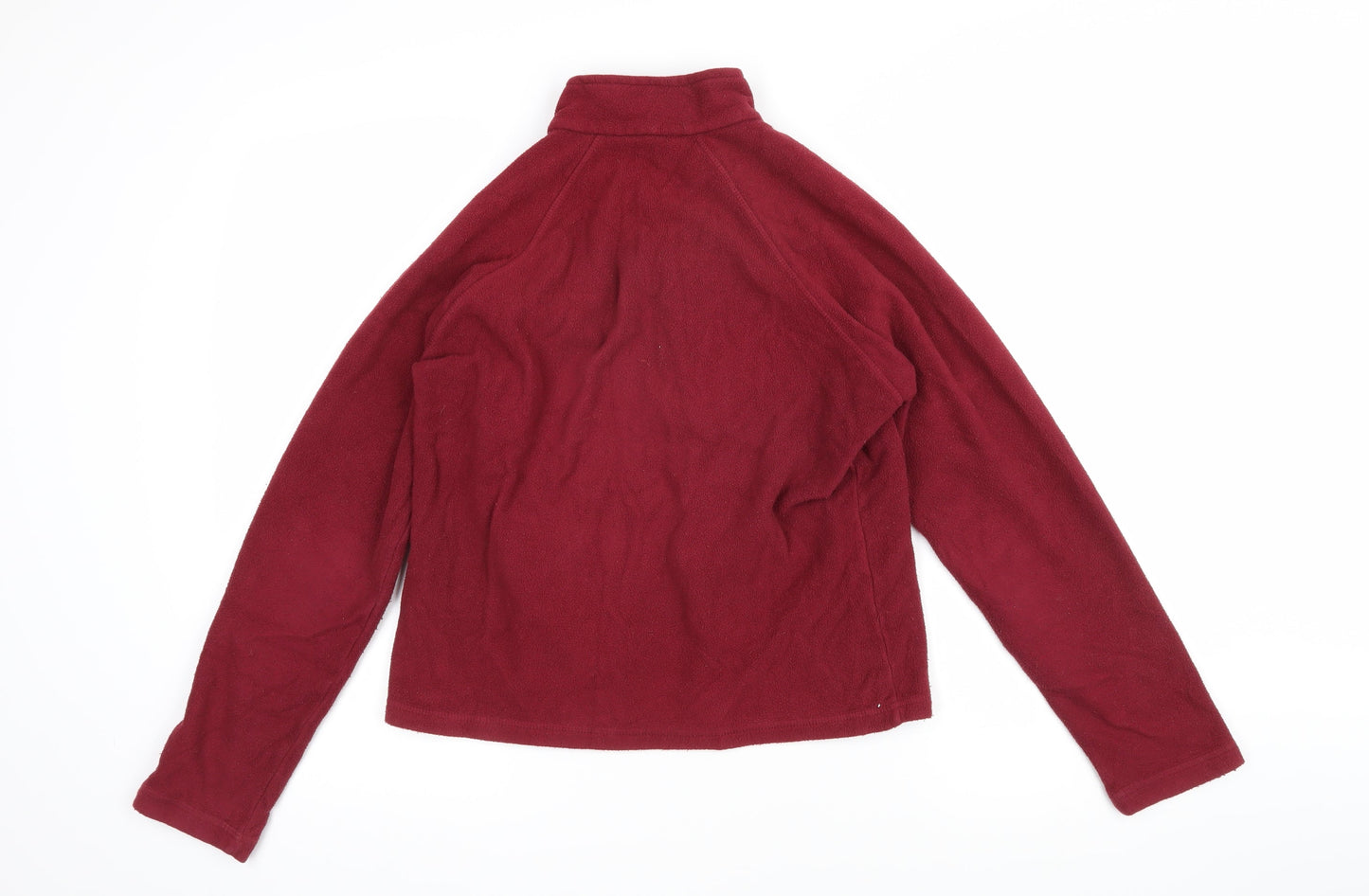 Marks and Spencer Womens Red Jacket Size 12 Zip