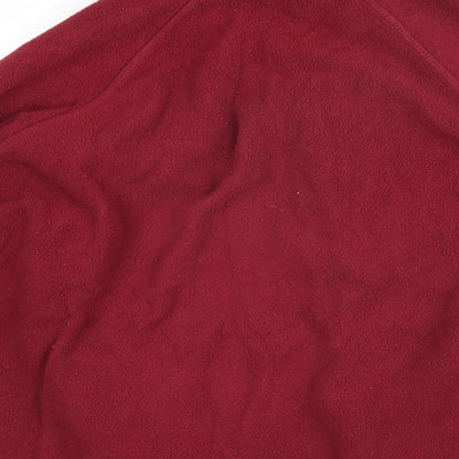 Marks & Spencer Womens Red Jacket Size 12 Zip