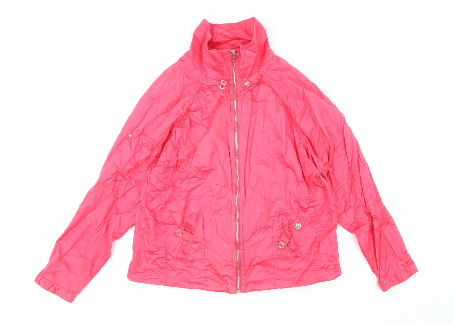 NEXT Womens Pink Jacket Size 8 Zip