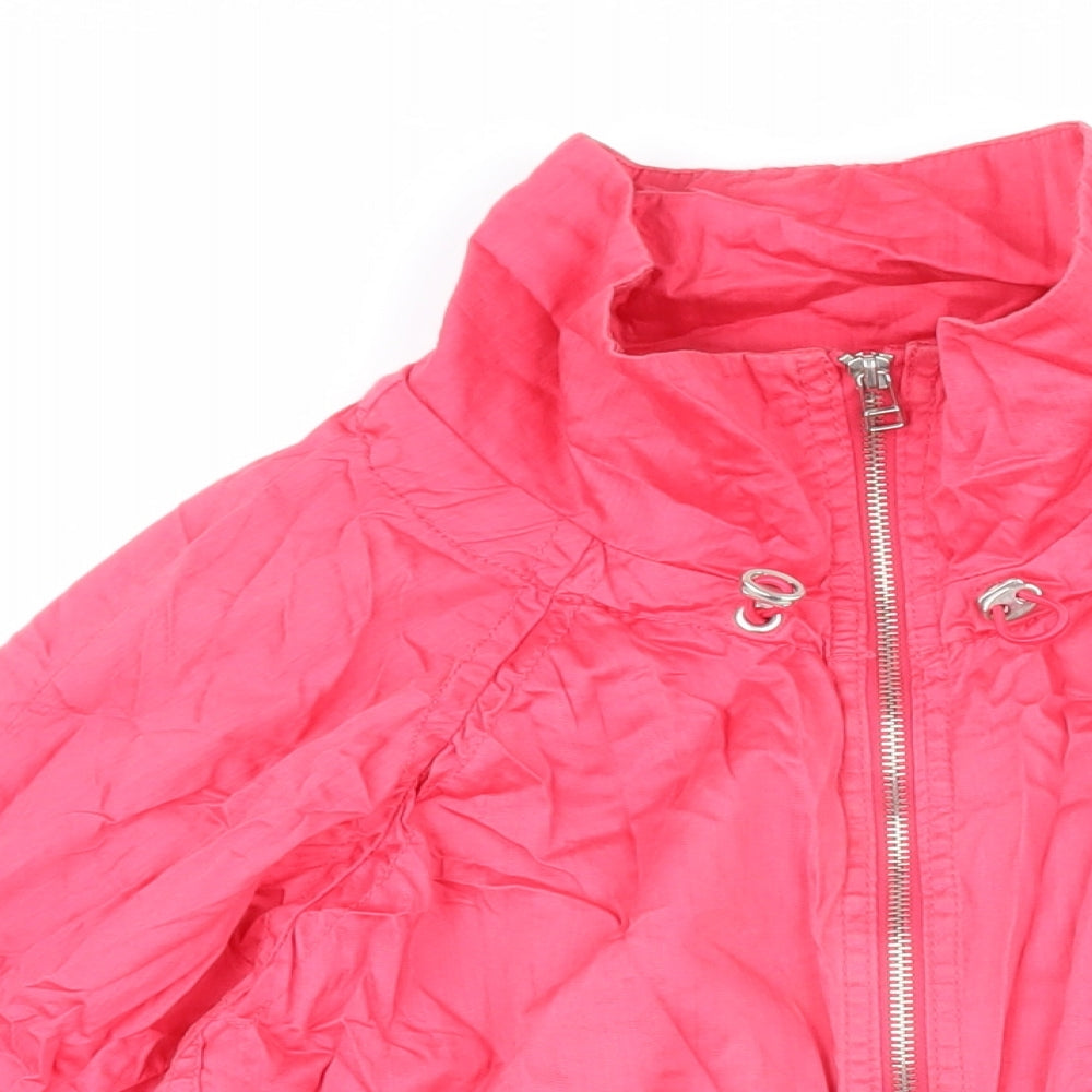 NEXT Womens Pink Jacket Size 8 Zip