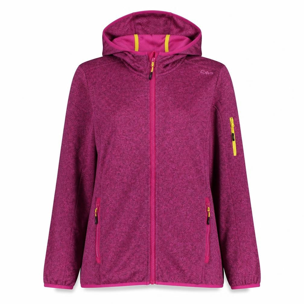 CMP Womens Purple Jacket Size 2XL Zip - Logo, Embroidered