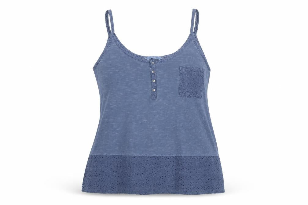 NEXT Womens Blue Floral Cotton Basic T-Shirt Size 14 Round Neck