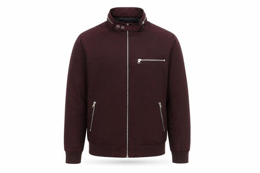 River Island Mens Purple Jacket Size S Zip
