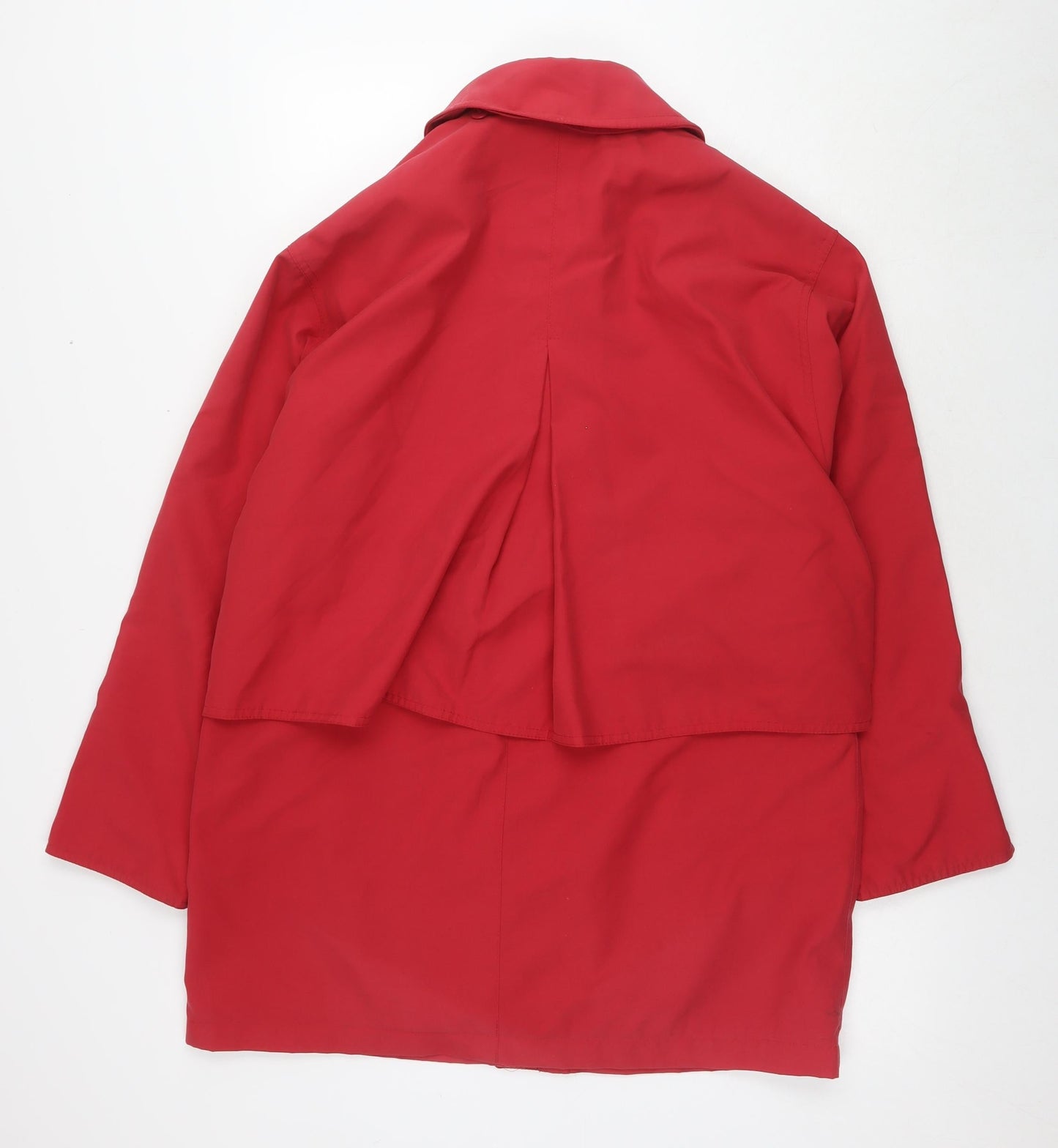 Dannimac Womens Red Parka Jacket Size M Zip