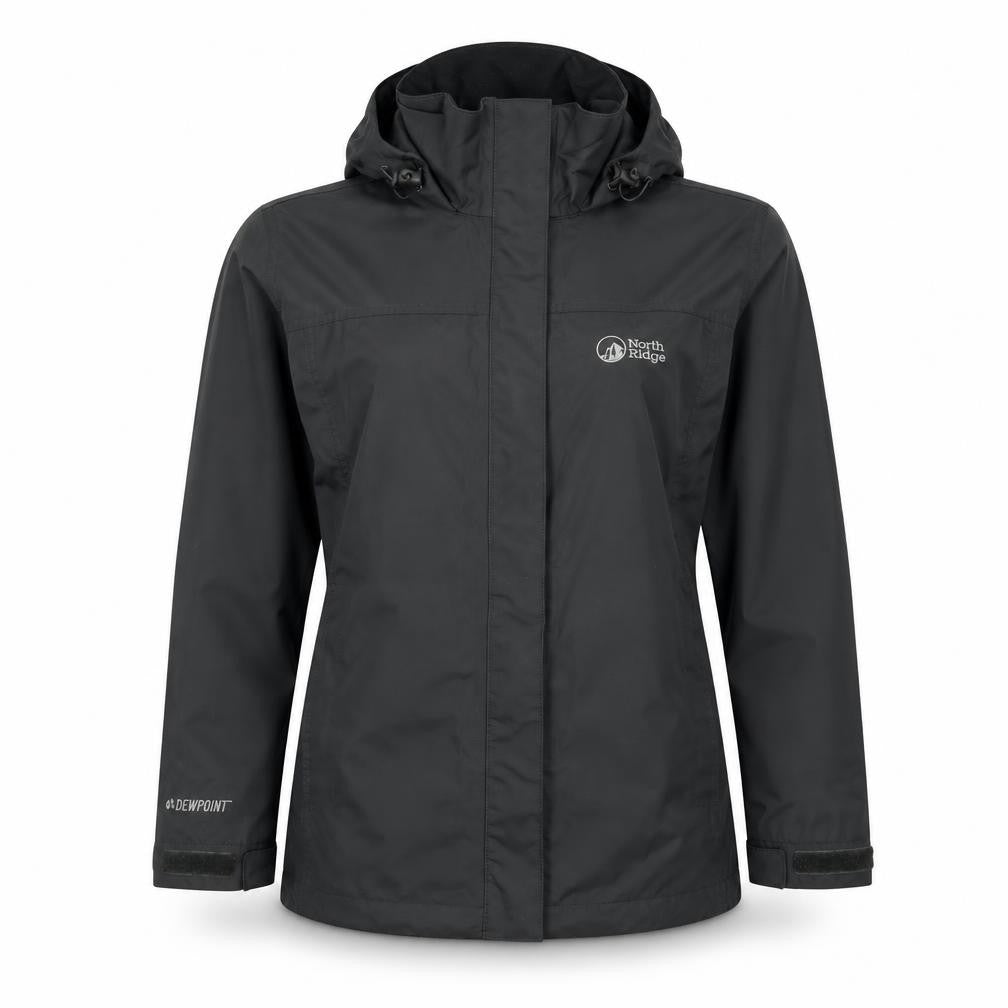 North Ridge Womens Grey Jacket Size 12 Zip