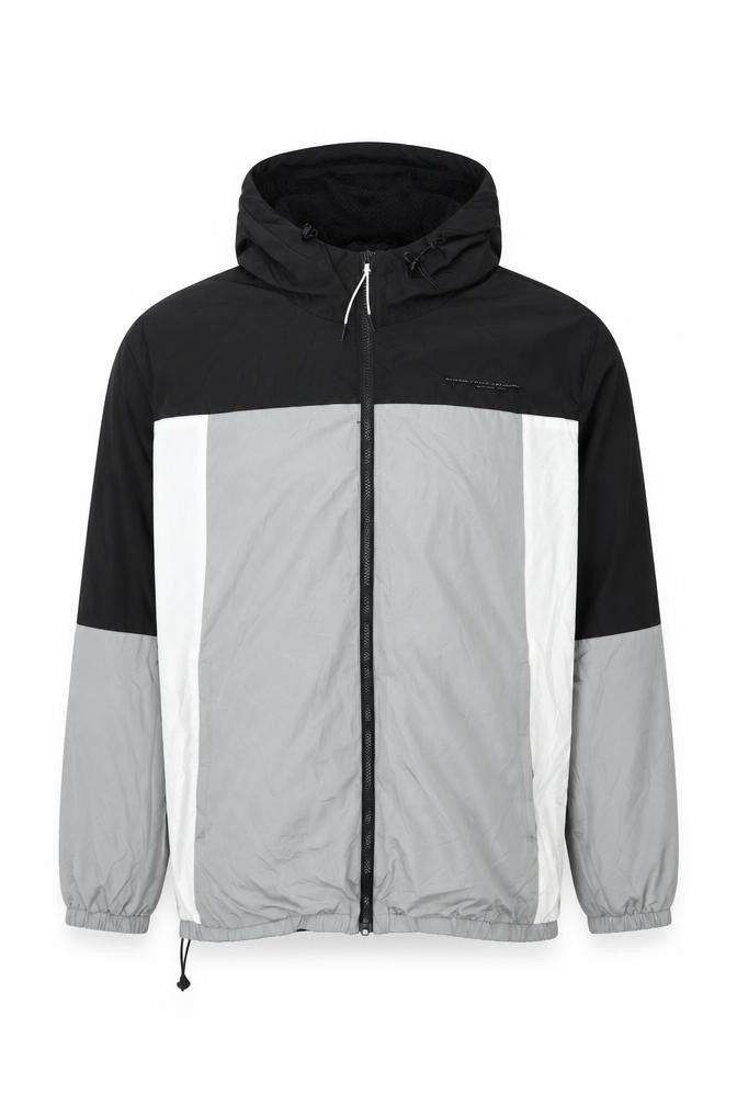 Wezc Mens Grey Jacket Size XL Zip - Unisex