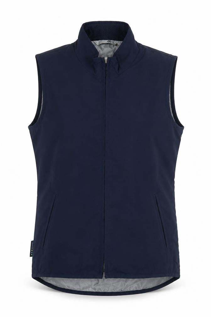 BHS Womens Blue Gilet Waistcoat Size 10 Zip