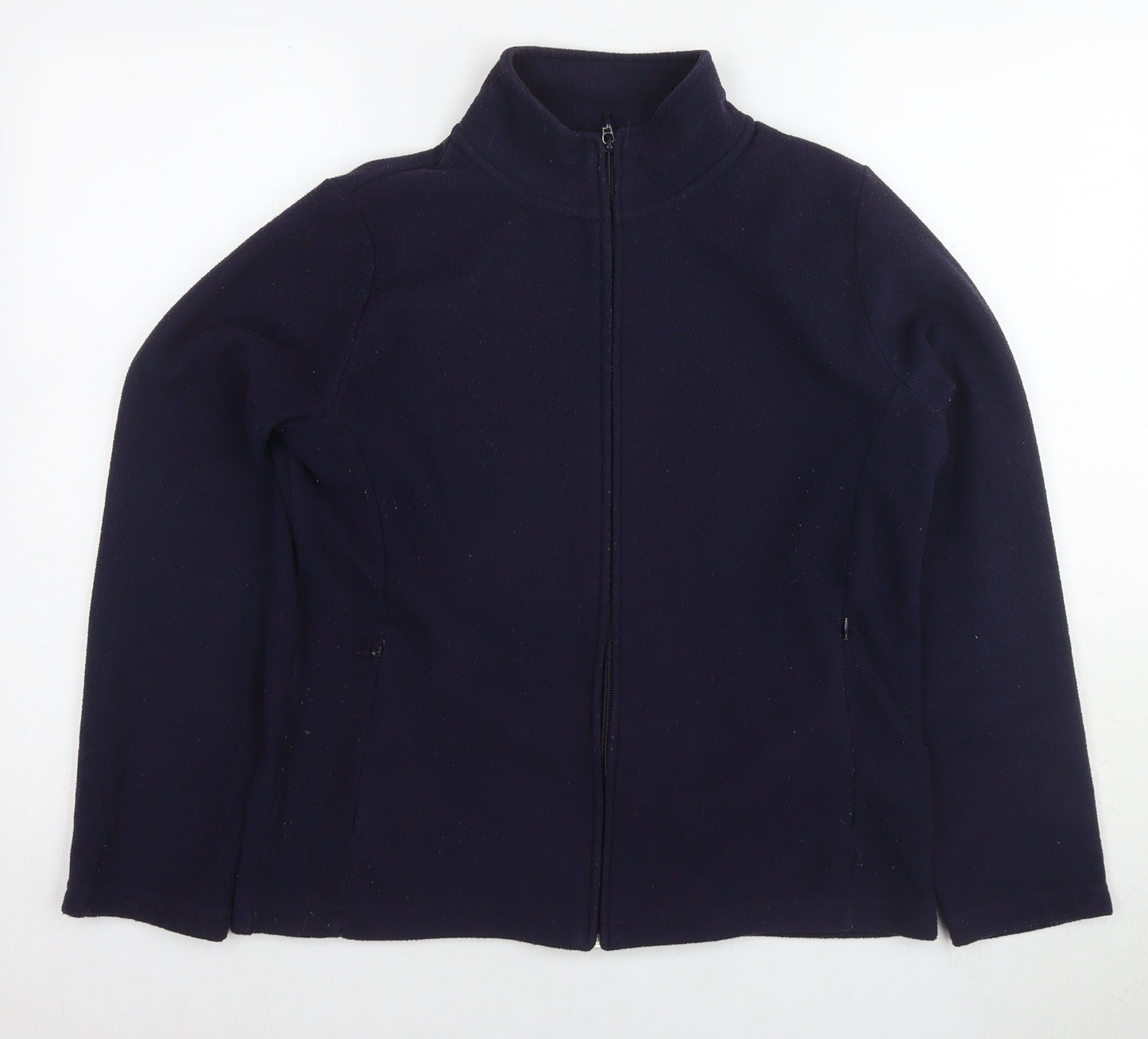 EWM Womens Blue Jacket Size 14 Zip - Size 14-16