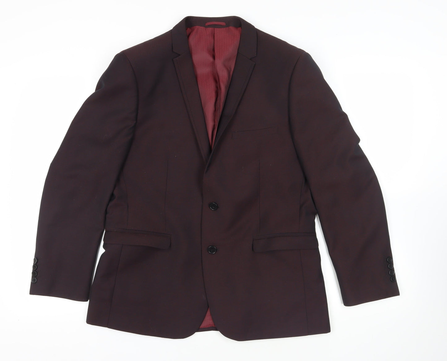 ONE SIX 5IVE Red Blazer, Men's Size 42, Formal