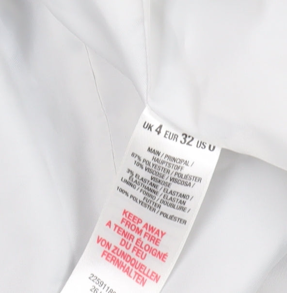 Miss Selfridge Grey Blazer UK 4 Casual Workwear