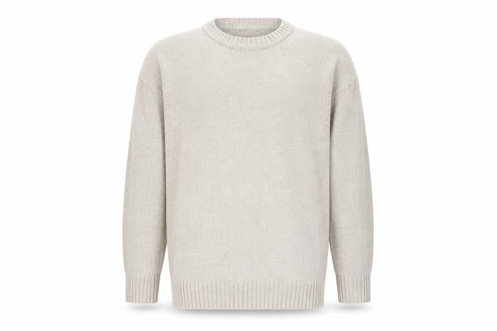 Country Trader Beige L Pullover Crew Neck Jumper