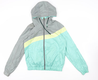 Additional front view of Pull&Bear Multicoloured Windbreaker Jacket 12-13 Years