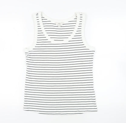 Additional front view of Marks & Spencer Striped Cotton Tank, size 18