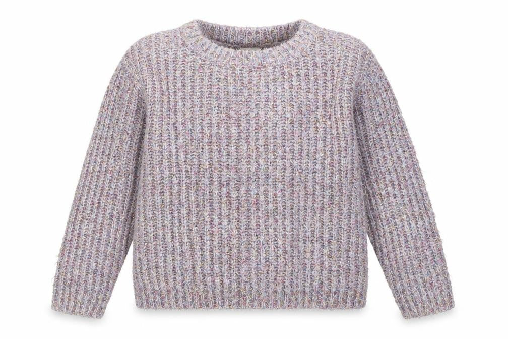 NEXT Girls Pink Crew Neck Nylon Pullover Jumper Size 11 Years - Sparkle
