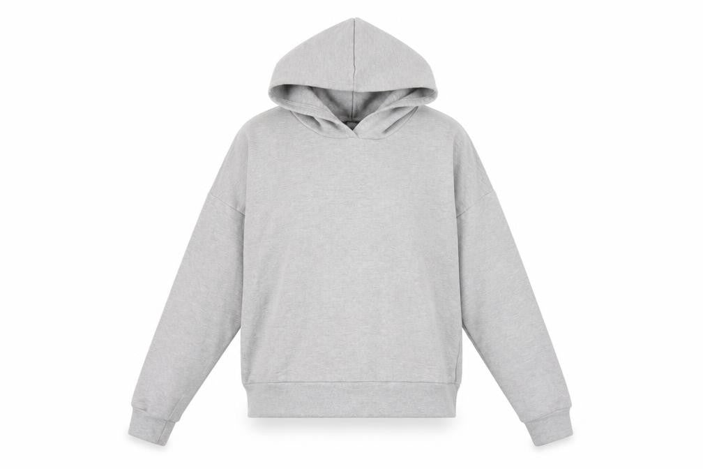 FOREVER 21 Womens Grey Cotton Pullover Hoodie Size M Pullover