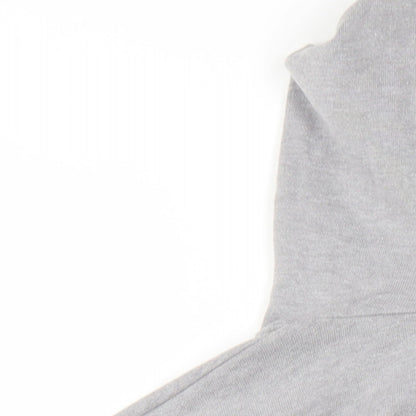 Forever 21 Womens Grey Cotton Pullover Hoodie Size M Pullover