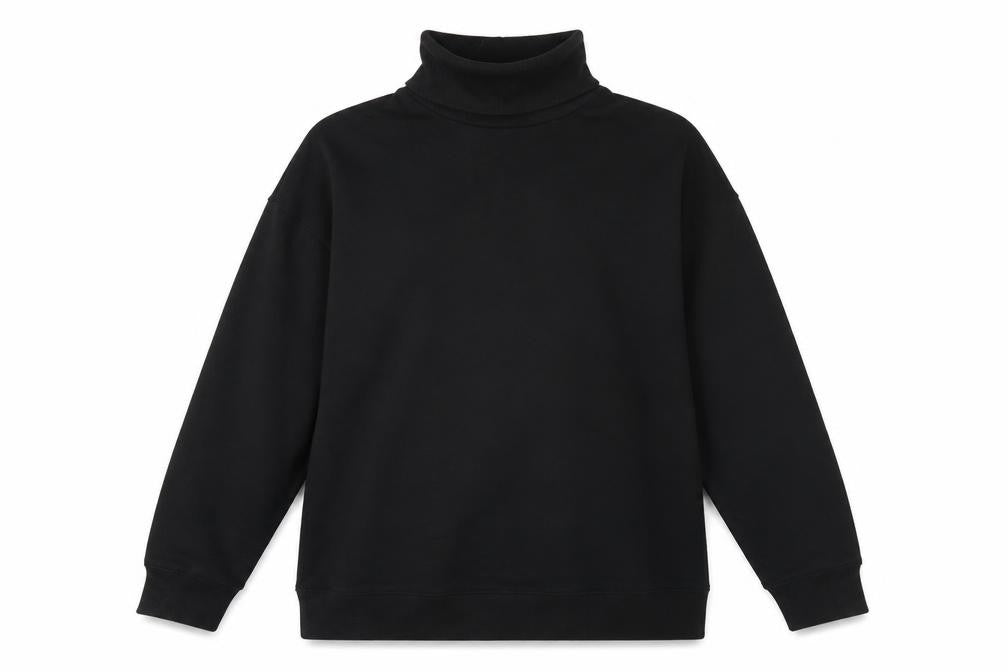 New Look Womens Black Cotton Pullover Sweatshirt Size L Pullover