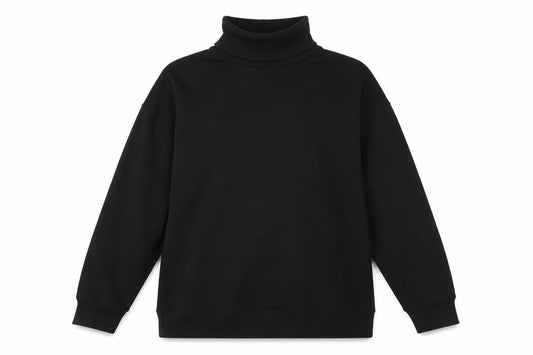 New Look Womens Black Cotton Pullover Sweatshirt Size L Pullover
