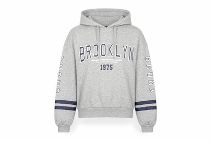 H&M Womens Grey Cotton Pullover Hoodie Size XS Pullover