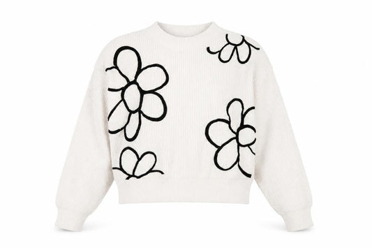 Forever 21 Womens Beige Crew Neck Acrylic Pullover Jumper Size S