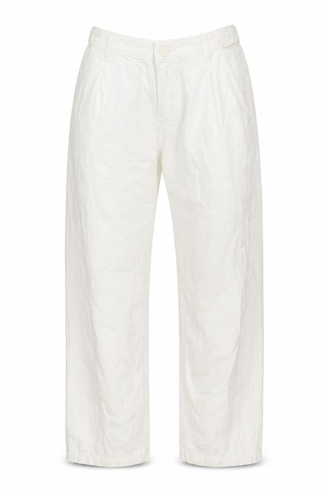 Topshop Womens White Cotton Straight Jeans Size 4 L30 in Regular Zip