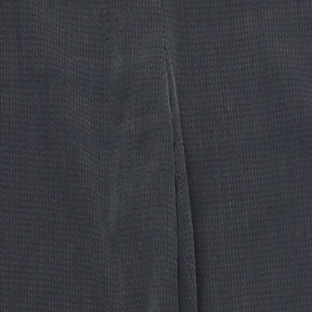 NEXT Womens Grey Polyester Trousers Size 12 L32 in Regular Zip