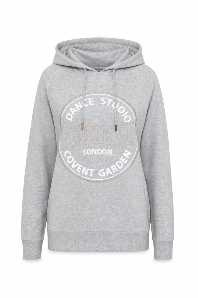 Pineapple Womens Grey Cotton Pullover Hoodie Size XS Pullover
