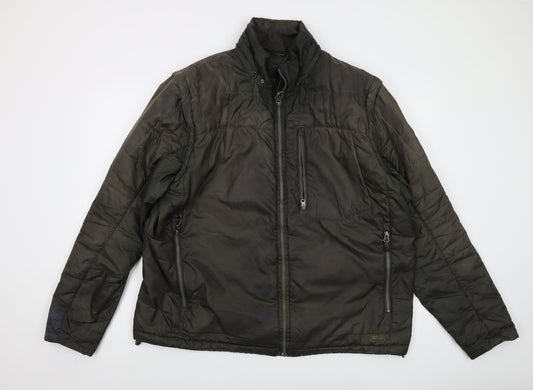 REI Mens Green Jacket Size XL Zip