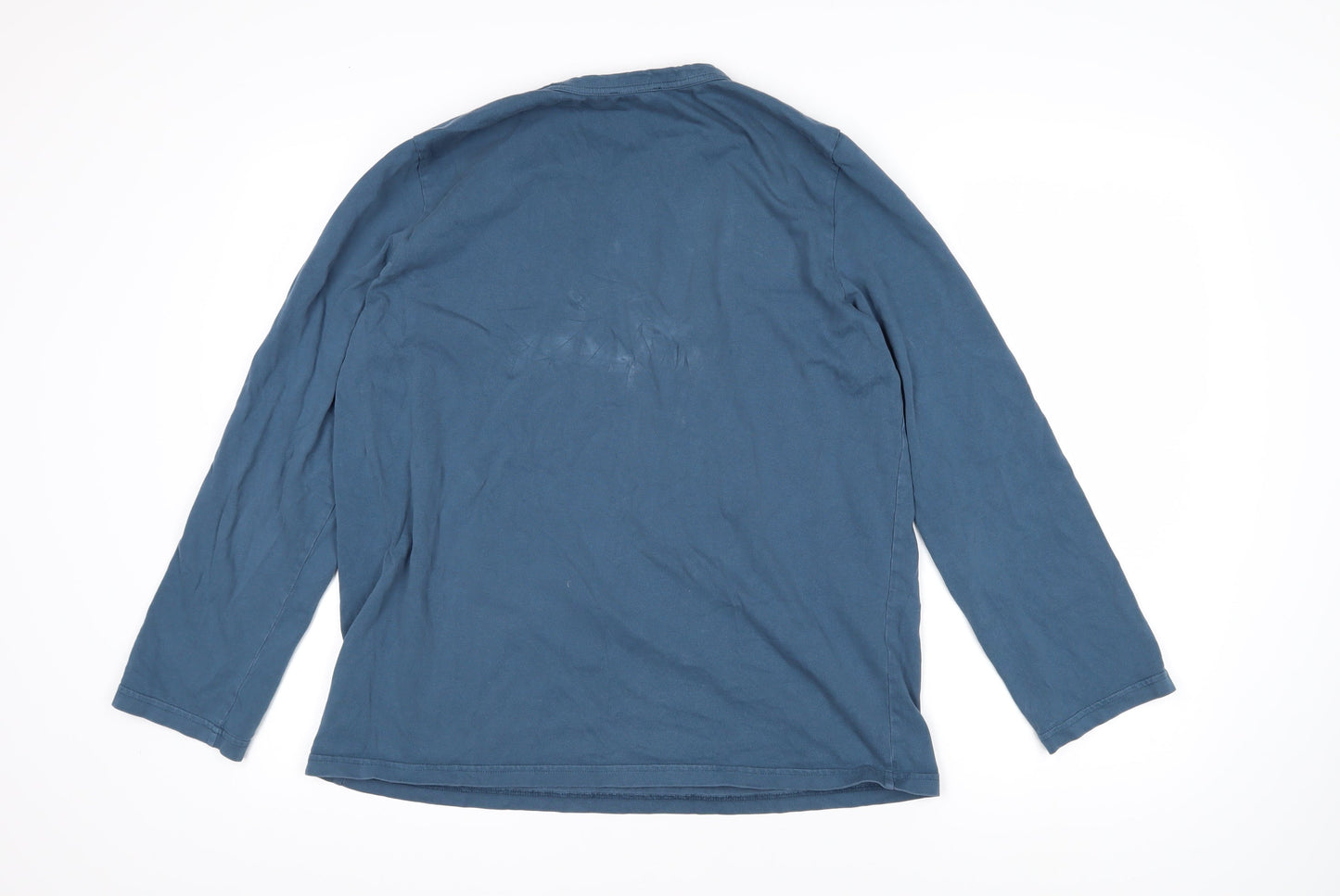 COS Womens Blue 100% Cotton Pullover Sweatshirt Size L Pullover