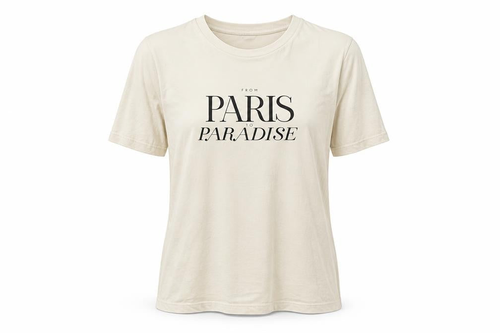 Mango Womens Beige 100% Cotton Basic T-Shirt Size L Scoop Neck - From Paris to paradise