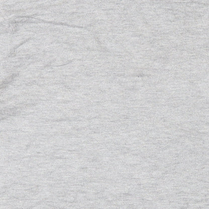 Next Womens Grey Boat Neck Cotton Pullover Jumper Size 14 - Snowman