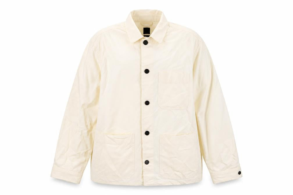 H&M Womens Ivory Jacket Size XL Button