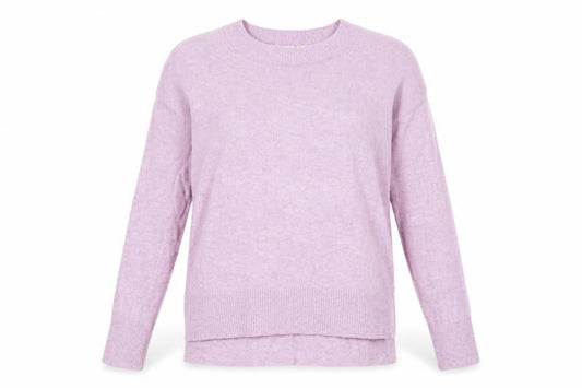Gap Womens Purple Crew Neck Nylon Pullover Jumper Size S