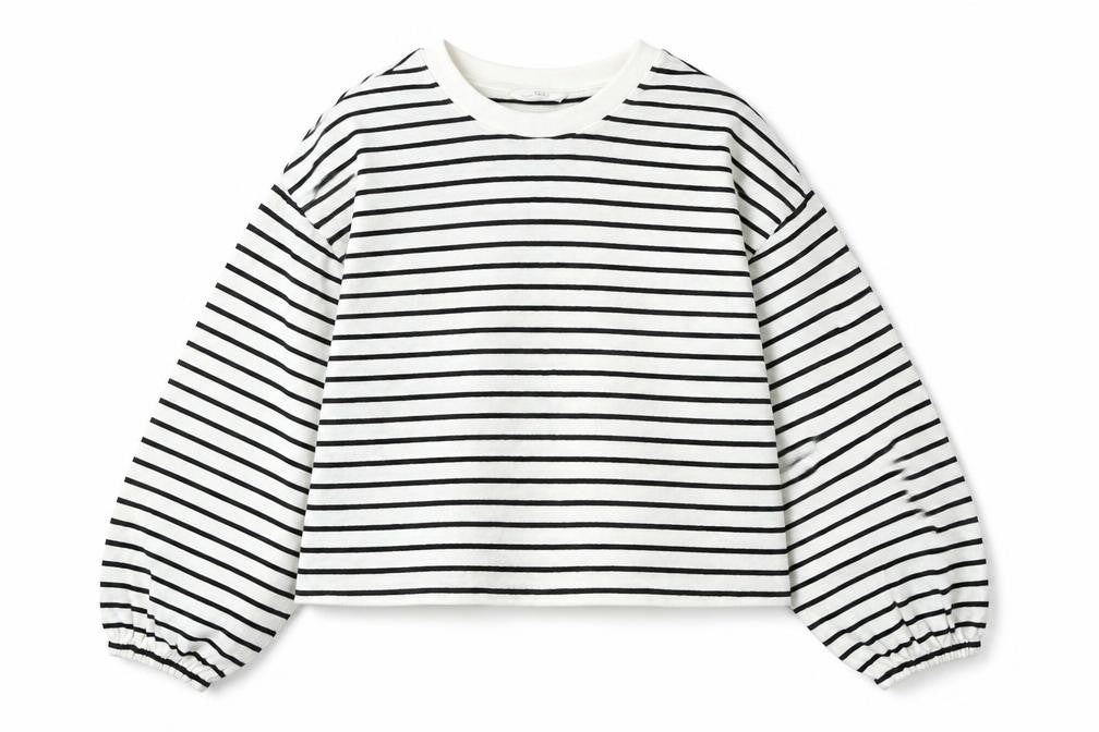 Marks & Spencer Girls Black Crew Neck Cotton Pullover Jumper Size 12-13 Years