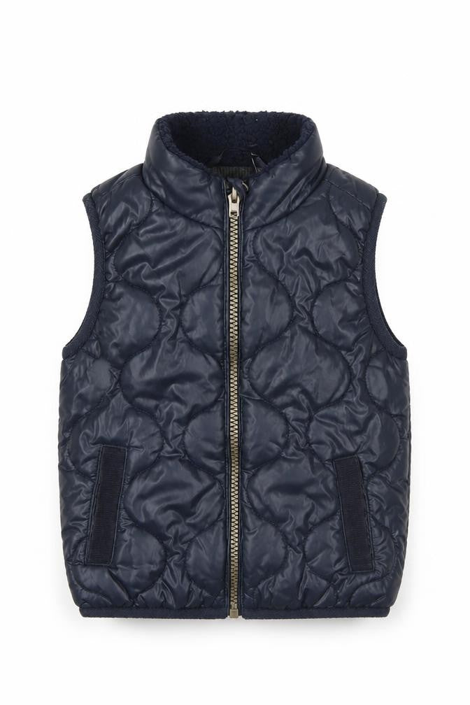 Next Blue Unisex Toddler Puffer Jacket 12-18 Months
