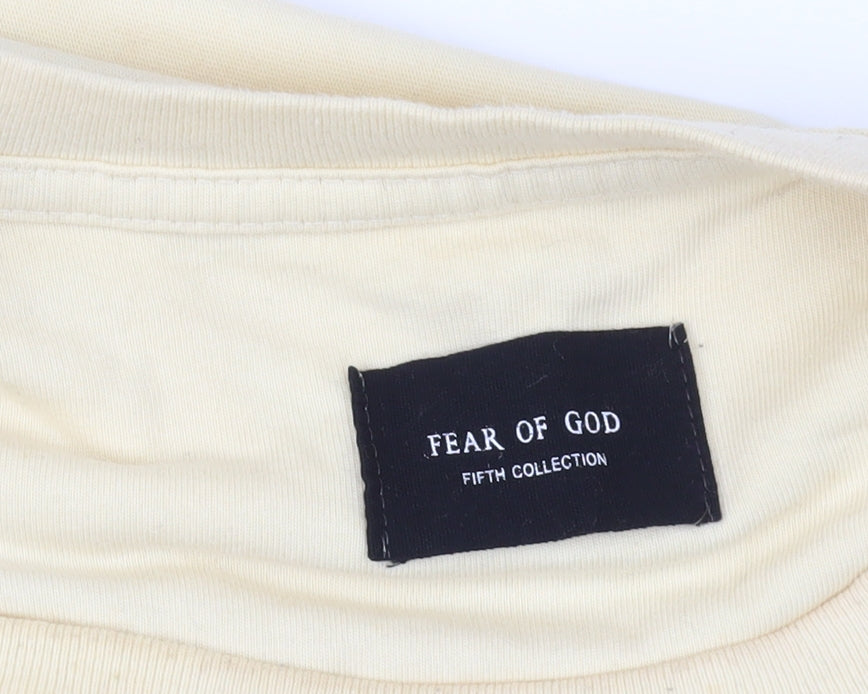 Additional view of Fear of God Beige Medium T-Shirt