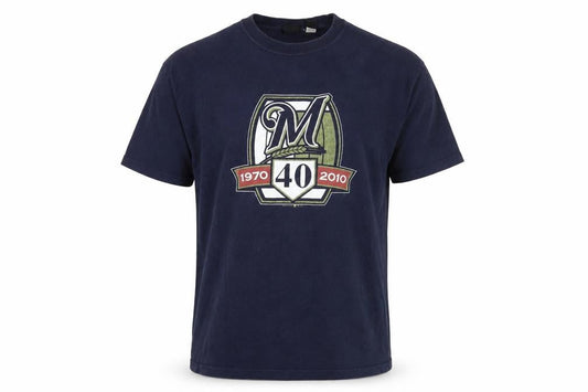 Gear for Sports Blue Cotton Crew Neck T-Shirt L