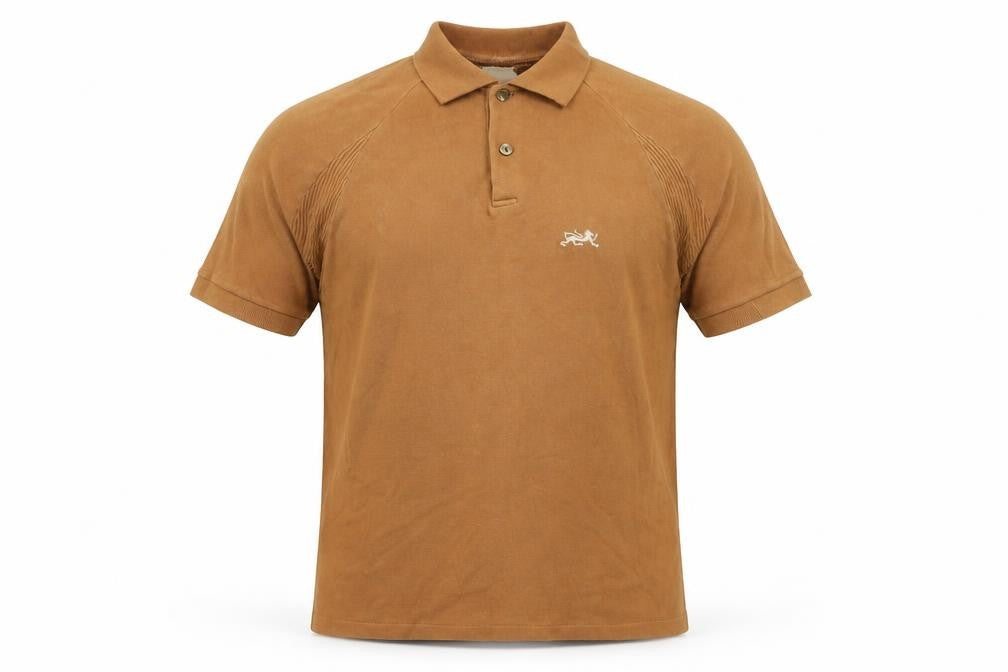 Bob Charles Brown Cotton Polo Medium Vintage Style