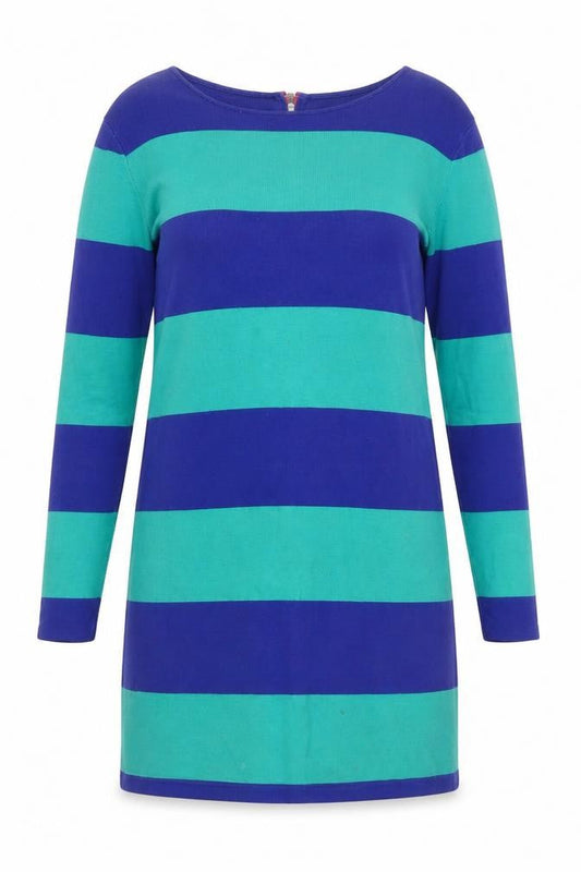 COS Multicoloured Striped Shift Dress Size S