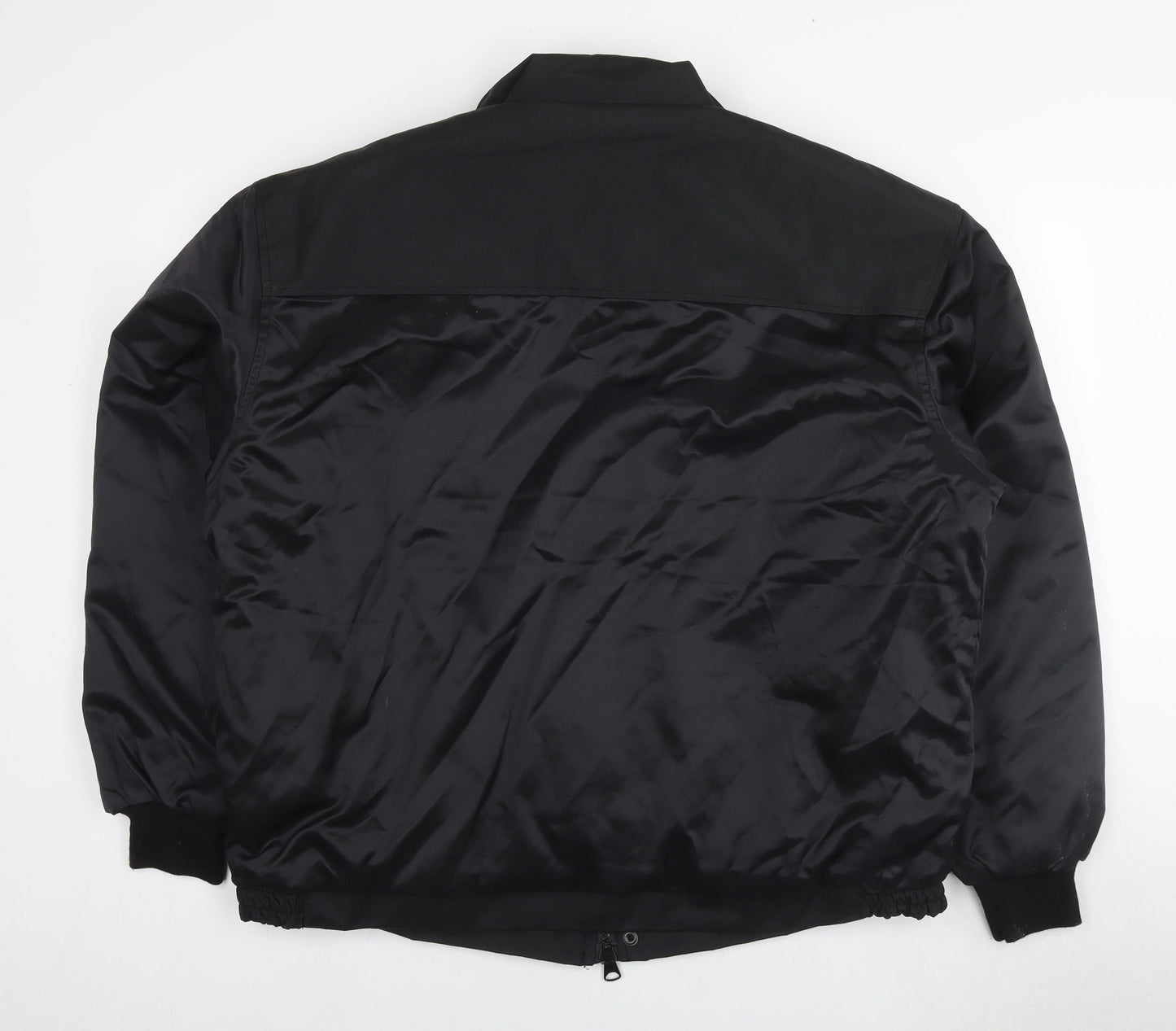 BodyWorks Mens Black Jacket Size XL Zip
