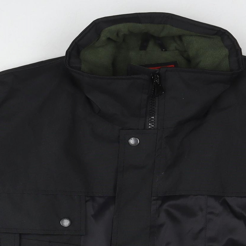 BodyWorks Mens Black Jacket Size XL Zip