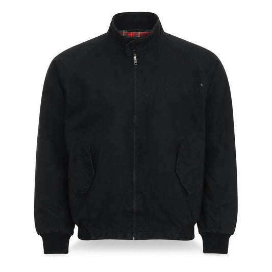 POP Mens Black Bomber Jacket Jacket Size S Zip