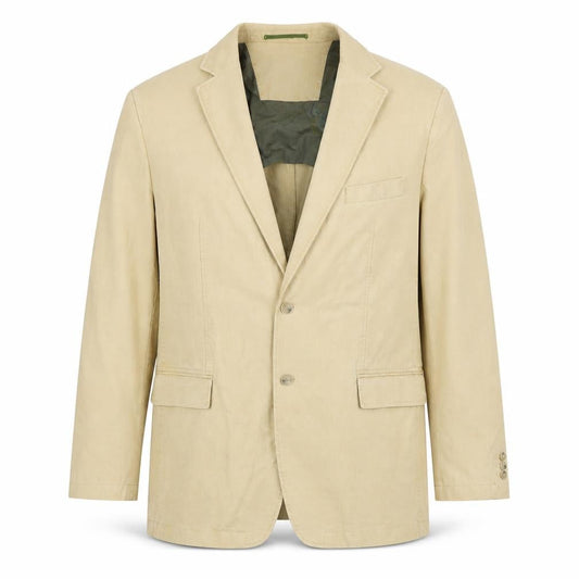 STONES Mens Beige Cotton Jacket Suit Jacket Size 44 Regular