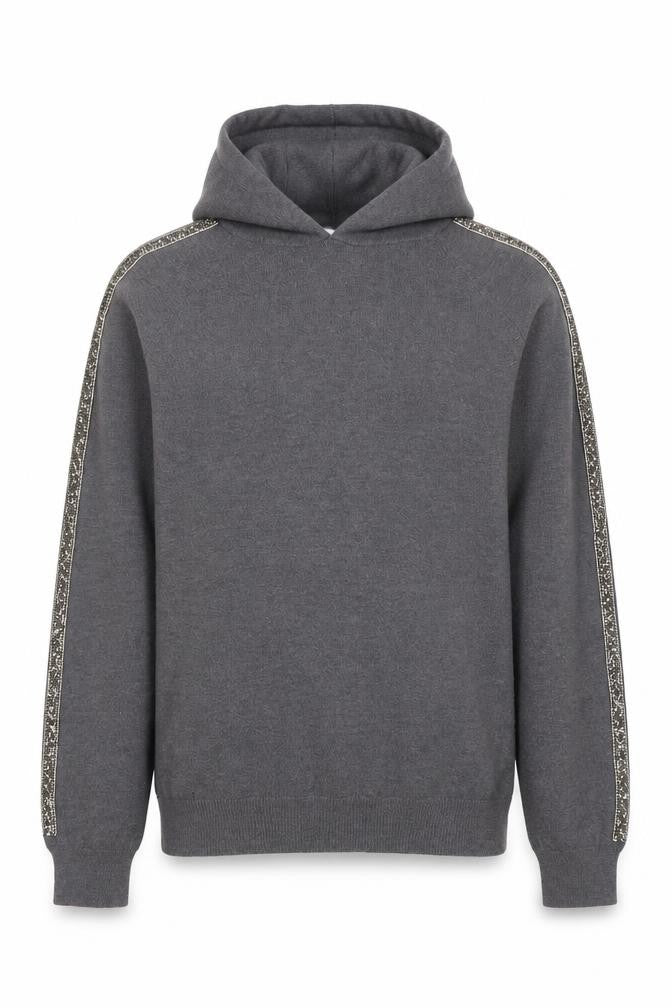 Very Girls Grey Polyester Pullover Hoodie Size 11-12 Years Pullover - Glitter Detail