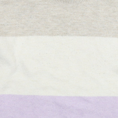 H&M Womens Multicoloured Round Neck Polyester Pullover Jumper Size S