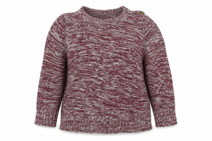 Marisota Womens Red Round Neck Acrylic Pullover Jumper Size 16 - Size 16-18