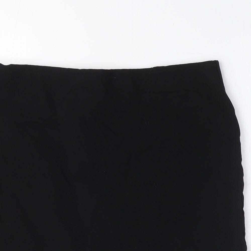 Friends Like These... Womens Black Viscose Bandage Skirt Size 16