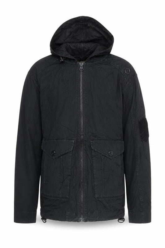 MCR Mens Black Jacket Coat Size S Zip
